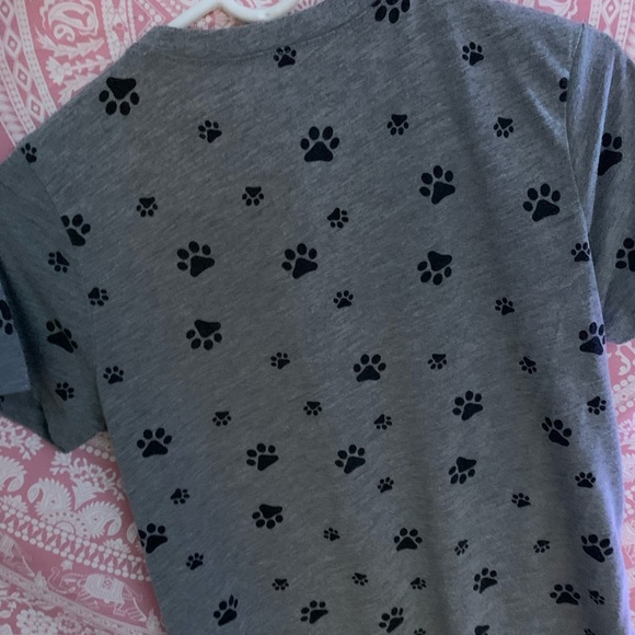 Paw print soft tee shirt - Picture 3 of 4